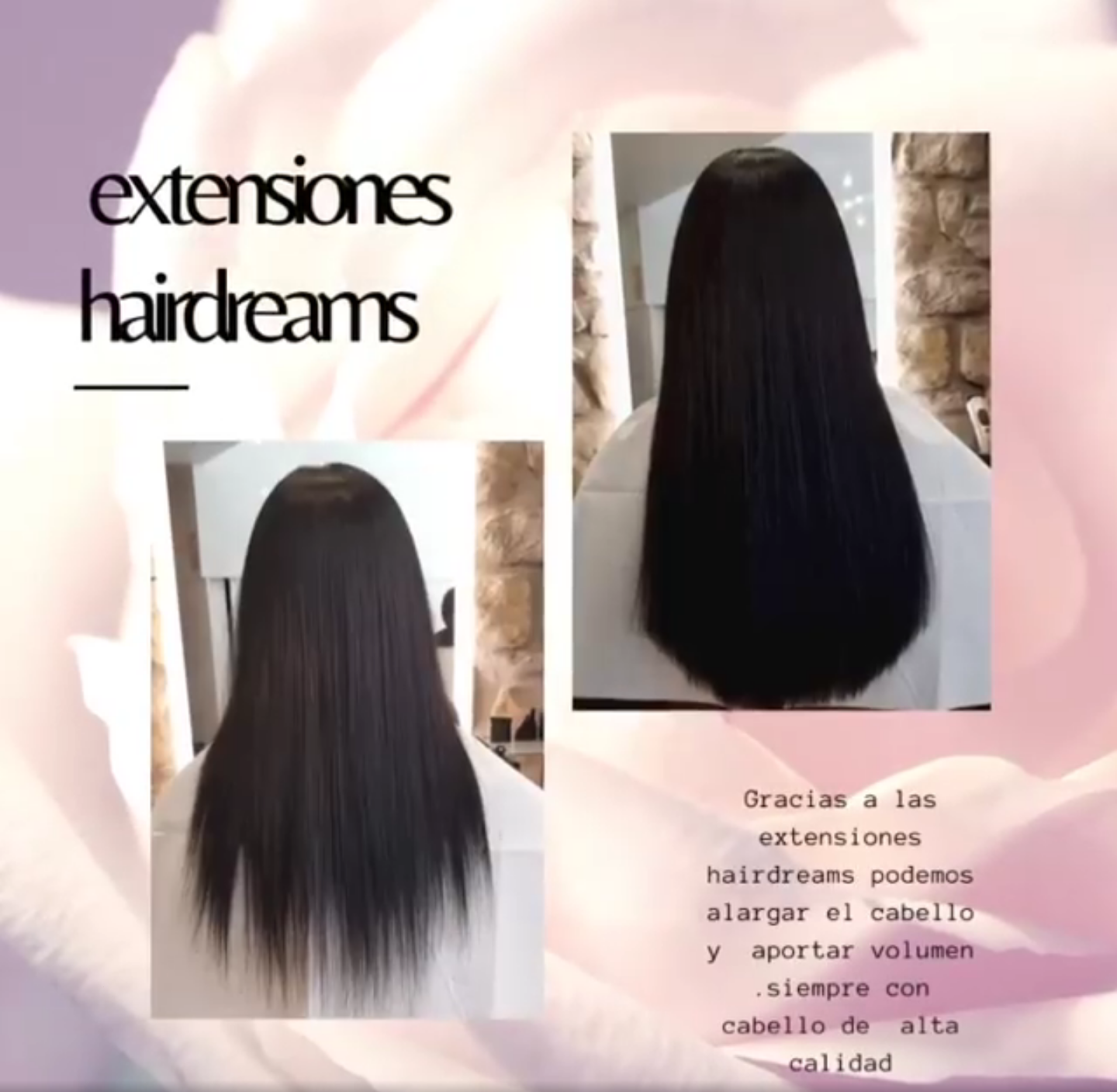 Extensiones hairdreams
